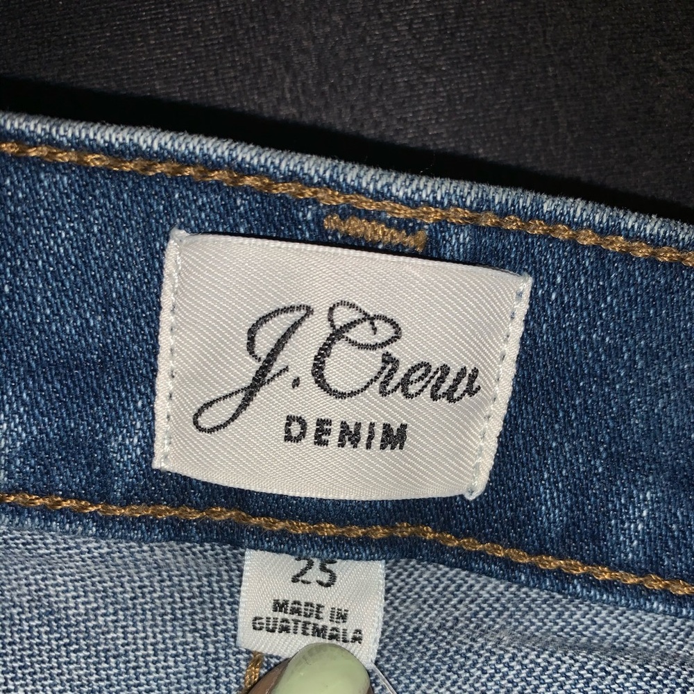 Jcrew jeans size 25 new with tags